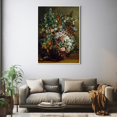 Famous Painting Flowers in Vase